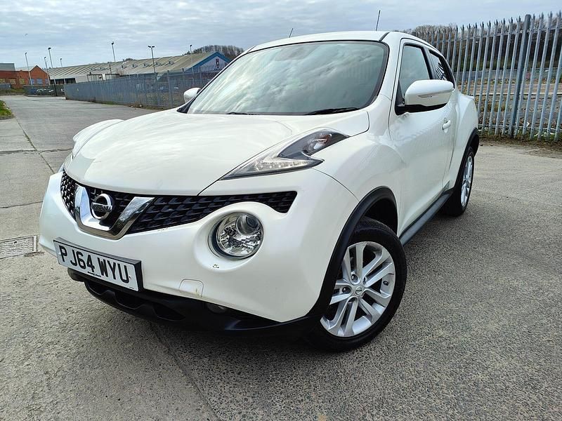 Used Nissan Juke Acenta Premium 115 HP (84 kW) 2014 White SUV