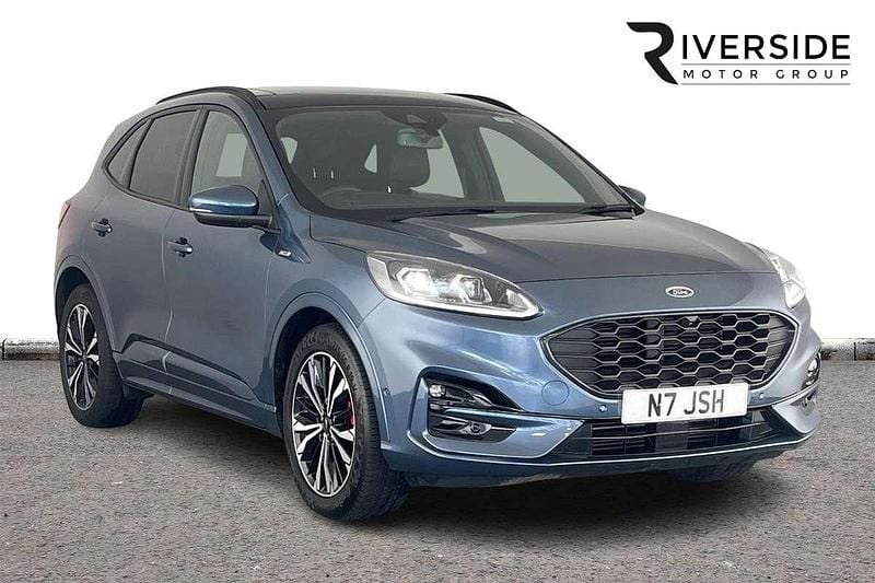 Blue Used 2022 Ford Kuga ST-Line X SUV | £20,990 (Fair price) - Image 1/4