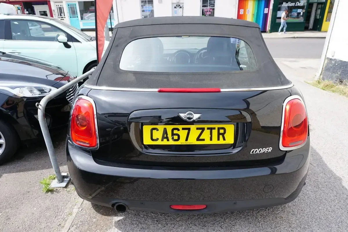 Used Mini Cooper Cabriolet 2017 Black Cabriolet