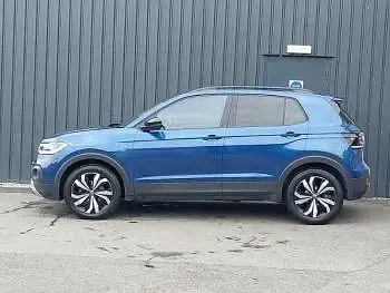 Used VW T-Cross Black Edition 110 HP (80 kW) 2024 Blue SUV