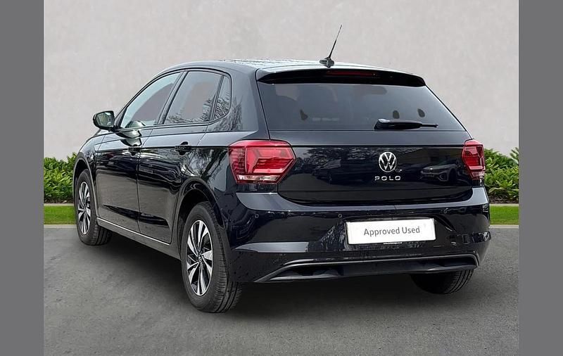 Used VW Polo Match 80 HP (58 kW) 2021 Black Hatchback