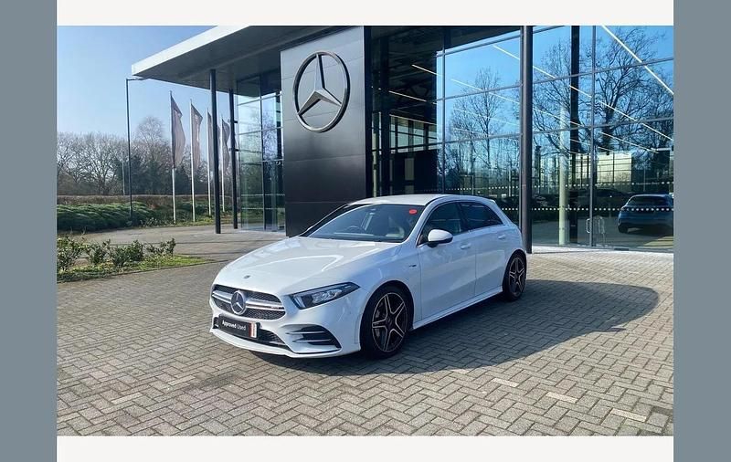Used Mercedes A35 AMG Executive 306 HP (225 kW) 2021 Digital white Hatchback