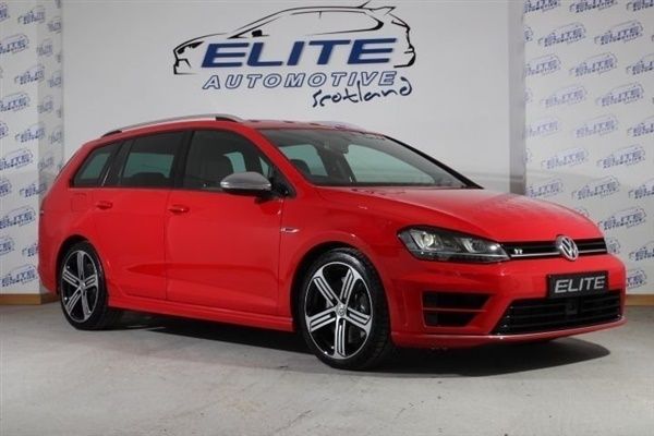 Red Used 2016 VW Golf VII R Estate | £17,495 (Fair price) - Image 1/1
