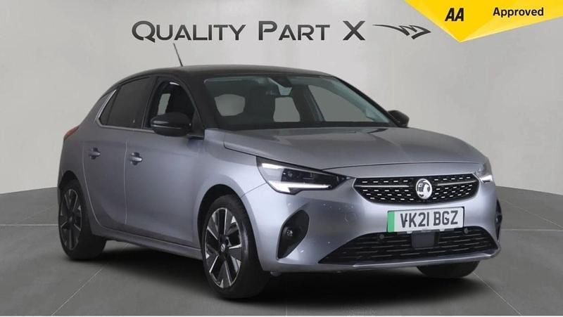 Used Vauxhall Corsa-e Elite 100 kW (136 HP) 2021 Grey Hatchback