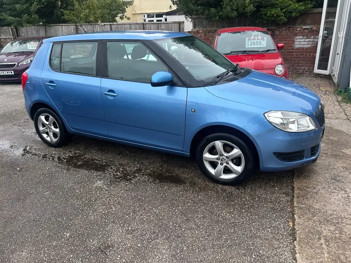Used Skoda Fabia SE 2013 Blue Hatchback