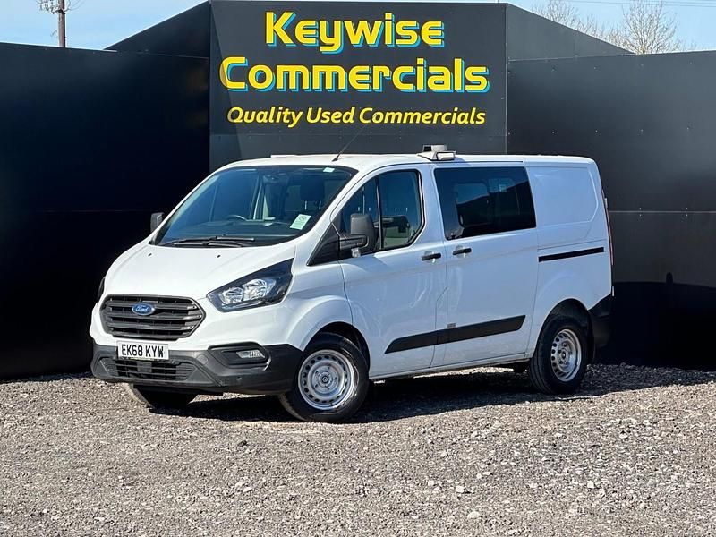 Used Ford Transit Custom 105 HP (77 kW) 2018 White Van