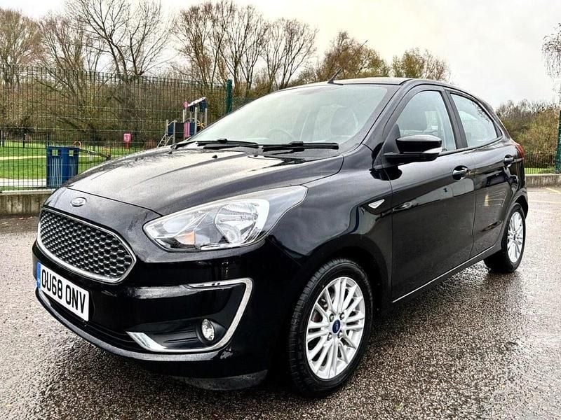 Black Used 2018 Ford Ka Plus Zetec Hatchback | £7,219 (Fair price) - Image 1/3