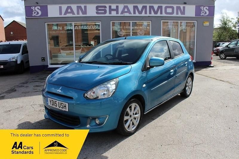 Blue Used 2015 Mitsubishi Mirage Hatchback | £5,495 (A bit pricey) - Image 1/4