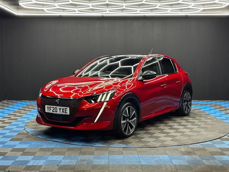 Used Peugeot e-208 GTi 100 kW (136 HP) 2020 Red Hatchback