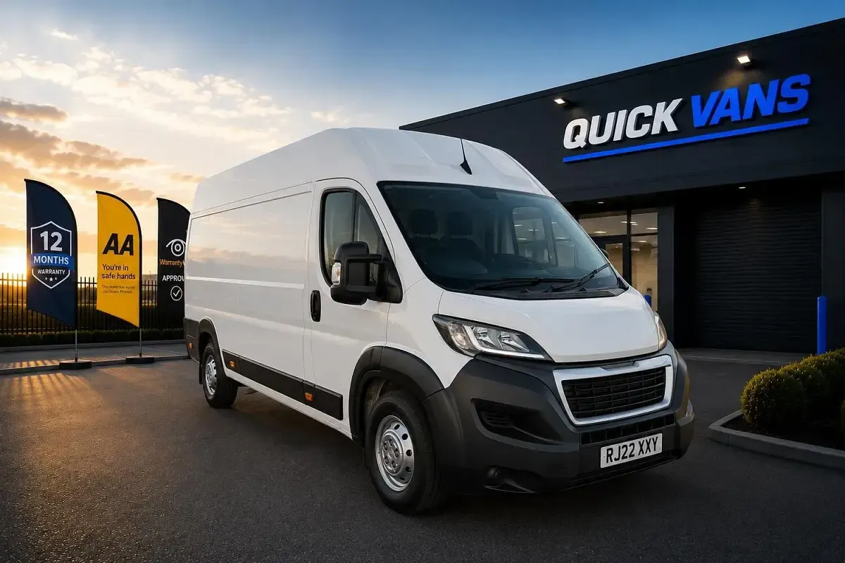 Used Peugeot Boxer 2022 White Van