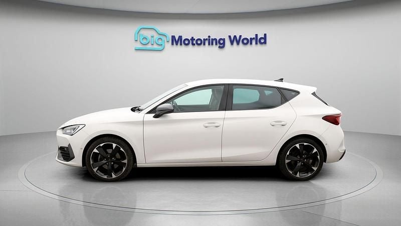 Used Cupra Leon 150 HP (110 kW) 2023 White Hatchback