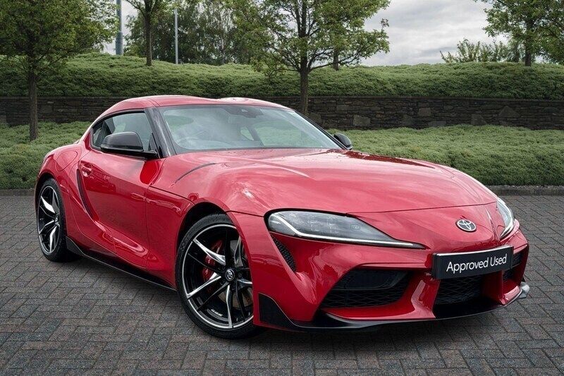 Red Used 2022 Toyota Supra Coupe | £44,573 (Fair price) - Image 1/4