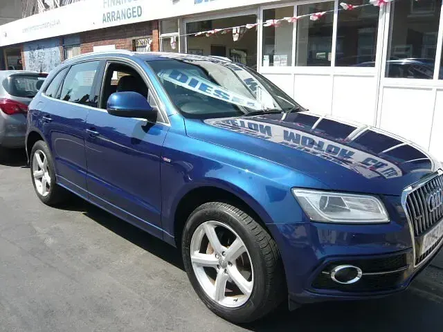 Used Audi Q5 S-Line 147 HP (108 kW) 2013 Blue SUV
