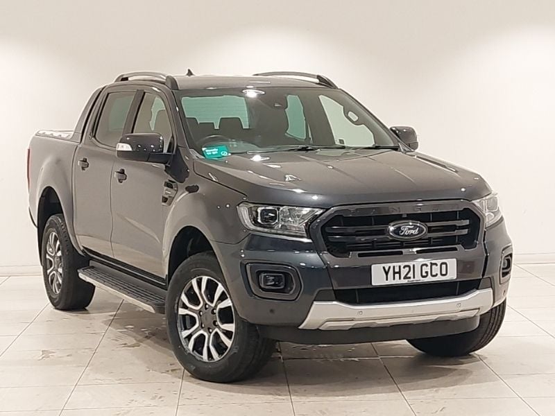 Grey Used 2021 Ford Ranger Wildtrack Pickup | £20,498 (Good price) - Image 1/4