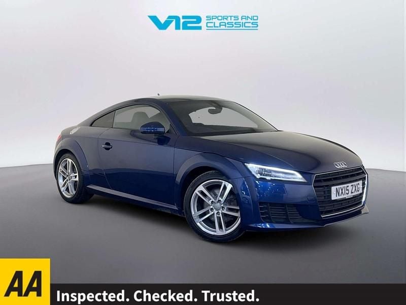 Used Audi TT Sport 230 HP (169 kW) 2015 Blue Coupe
