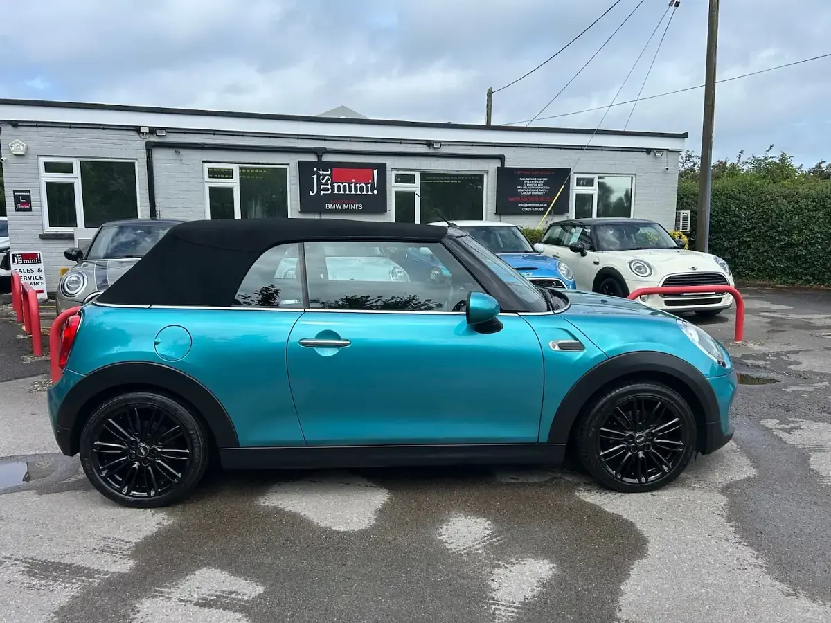 Used Mini Cooper Cabriolet 2017 Turquoise Cabriolet