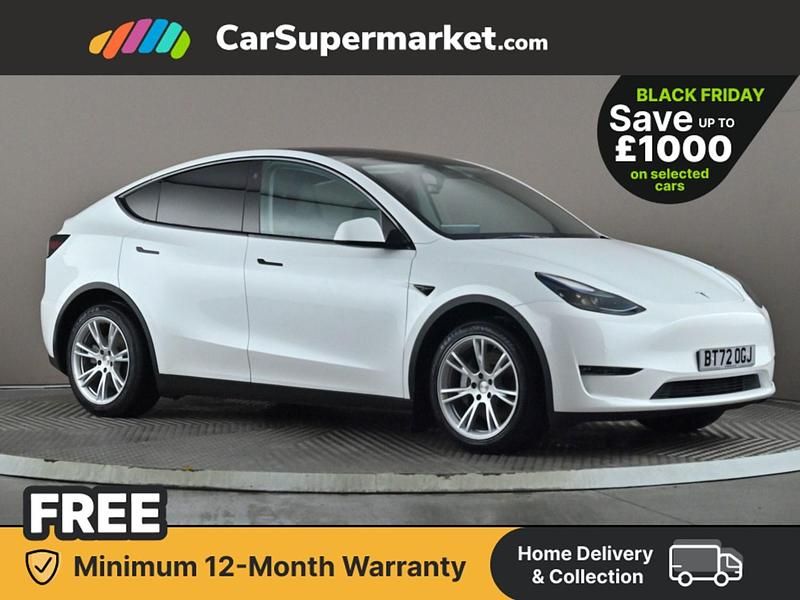 White Used 2022 Tesla Model Y Long Range AWD SUV | £29,197 - Image 1/3