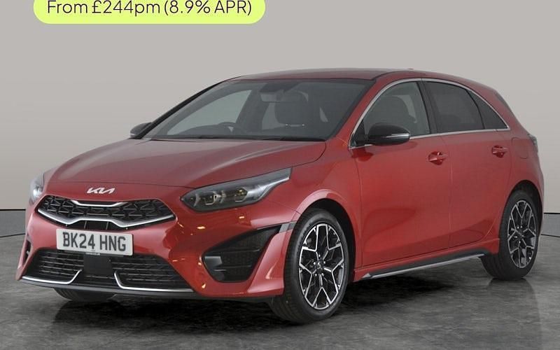 Used Kia Ceed GT-Line 160 HP (117 kW) 2023 Red Hatchback