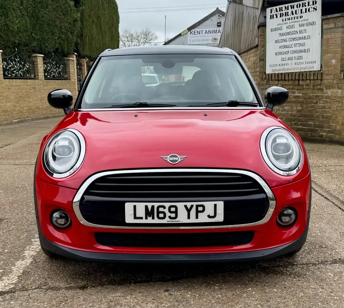 Used Mini Cooper Classic 2019 Red Hatchback