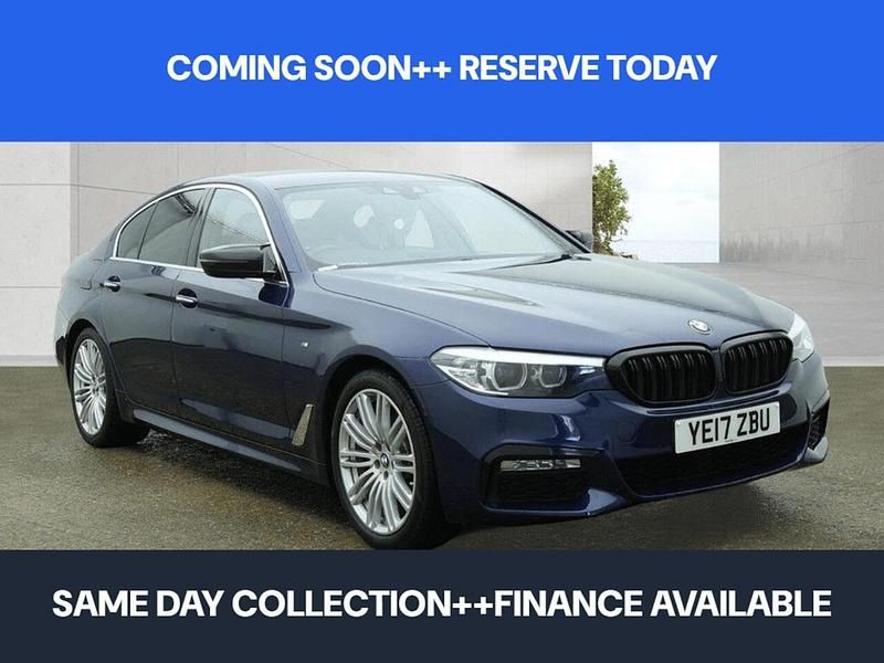 Used BMW 520 M Sport 2017 Blue Sedan