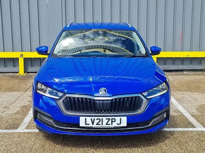 Second-hand Skoda Octavia SE L 2021 Albastru Break