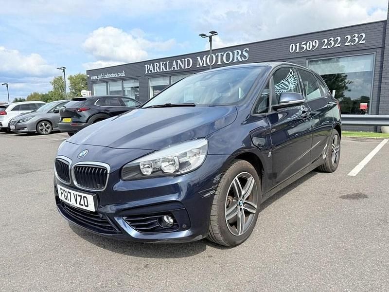 Used BMW 225 Active Tourer Sport Line 224 HP (164 kW) 2017 Blue MPV