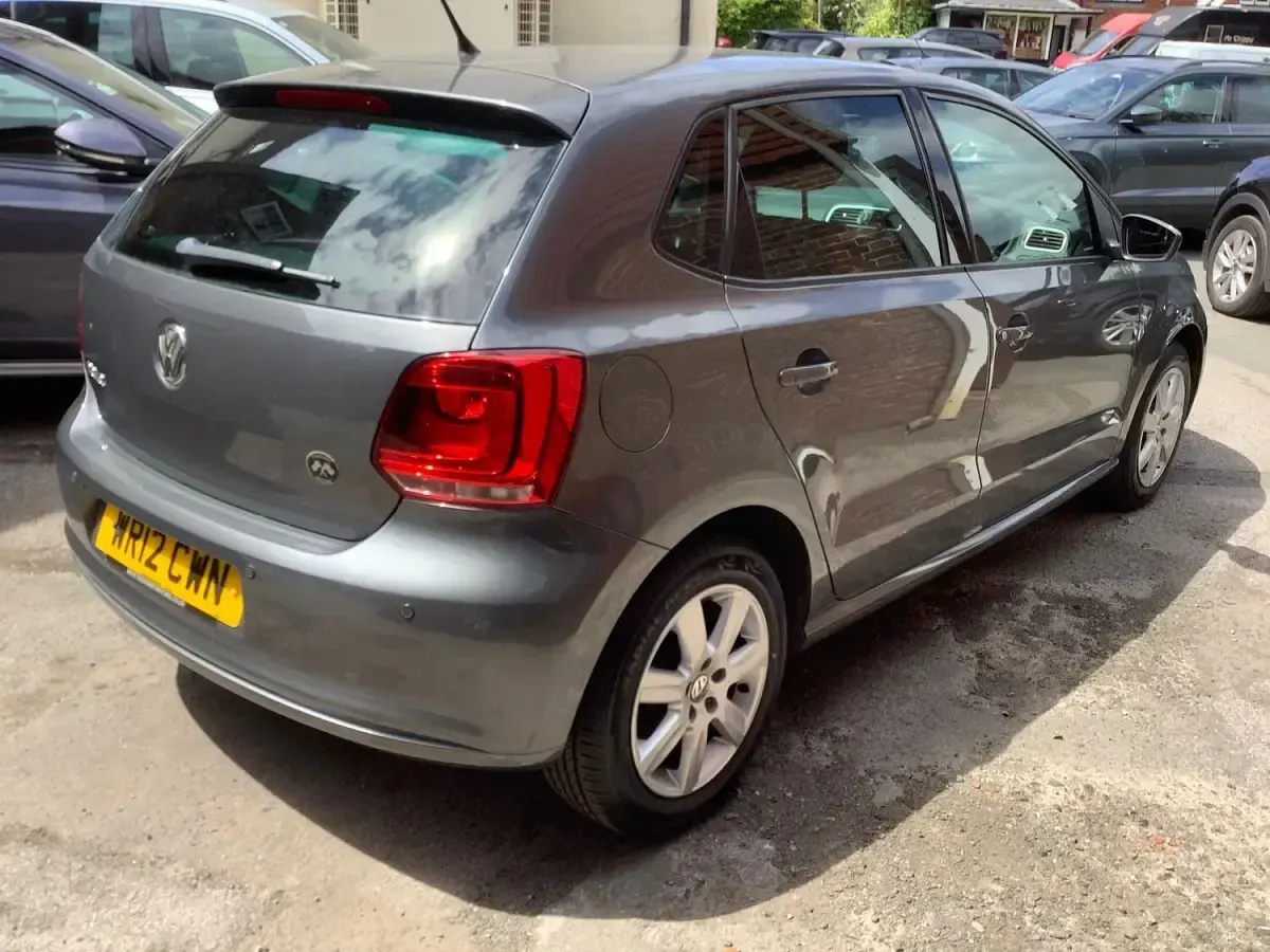Used VW Polo Match 60 HP (44 kW) 2012 Grey Hatchback