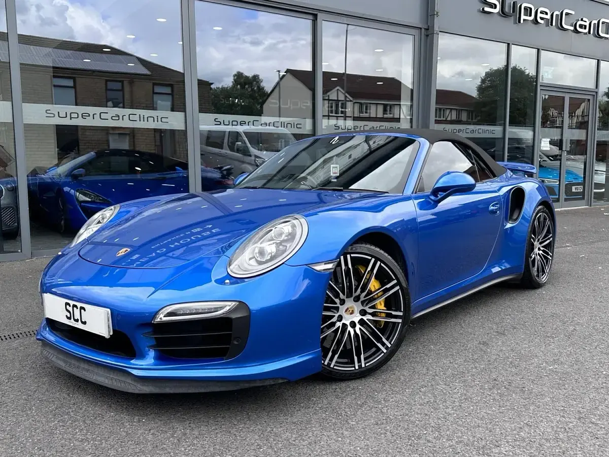 Used Porsche 991 552 HP (405 kW) 2013 Blue Coupe