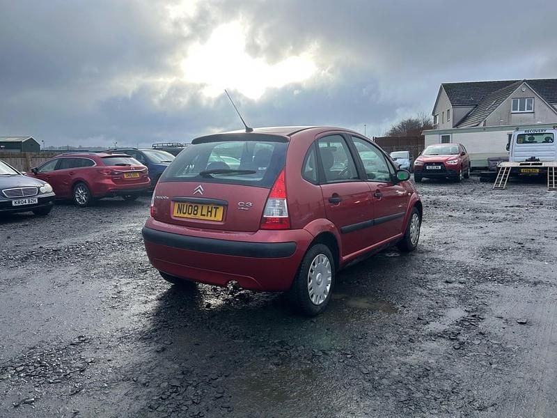 Used Citroën C3 2008 Red Hatchback