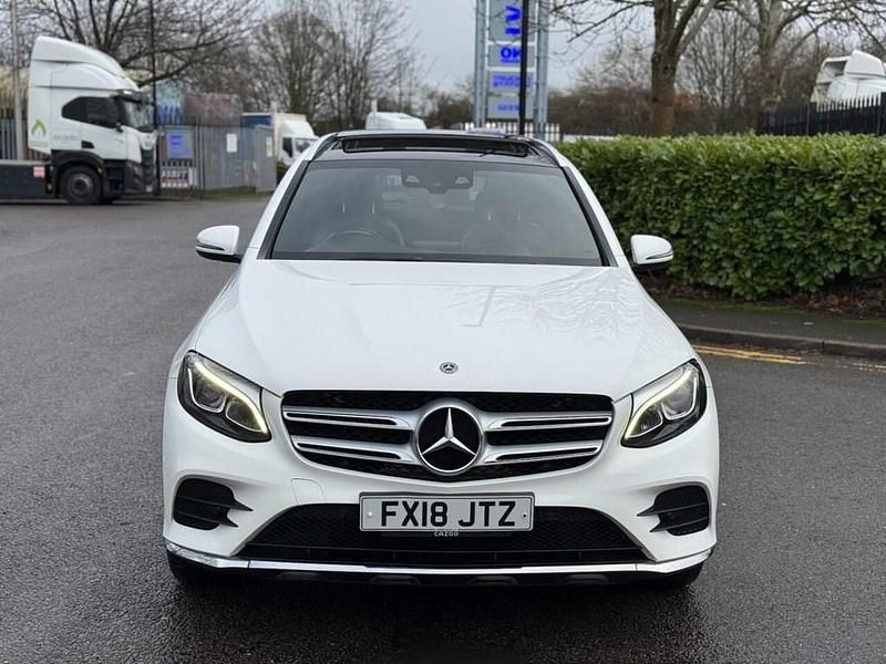 Used Mercedes GLC220 AMG line 2018 White SUV