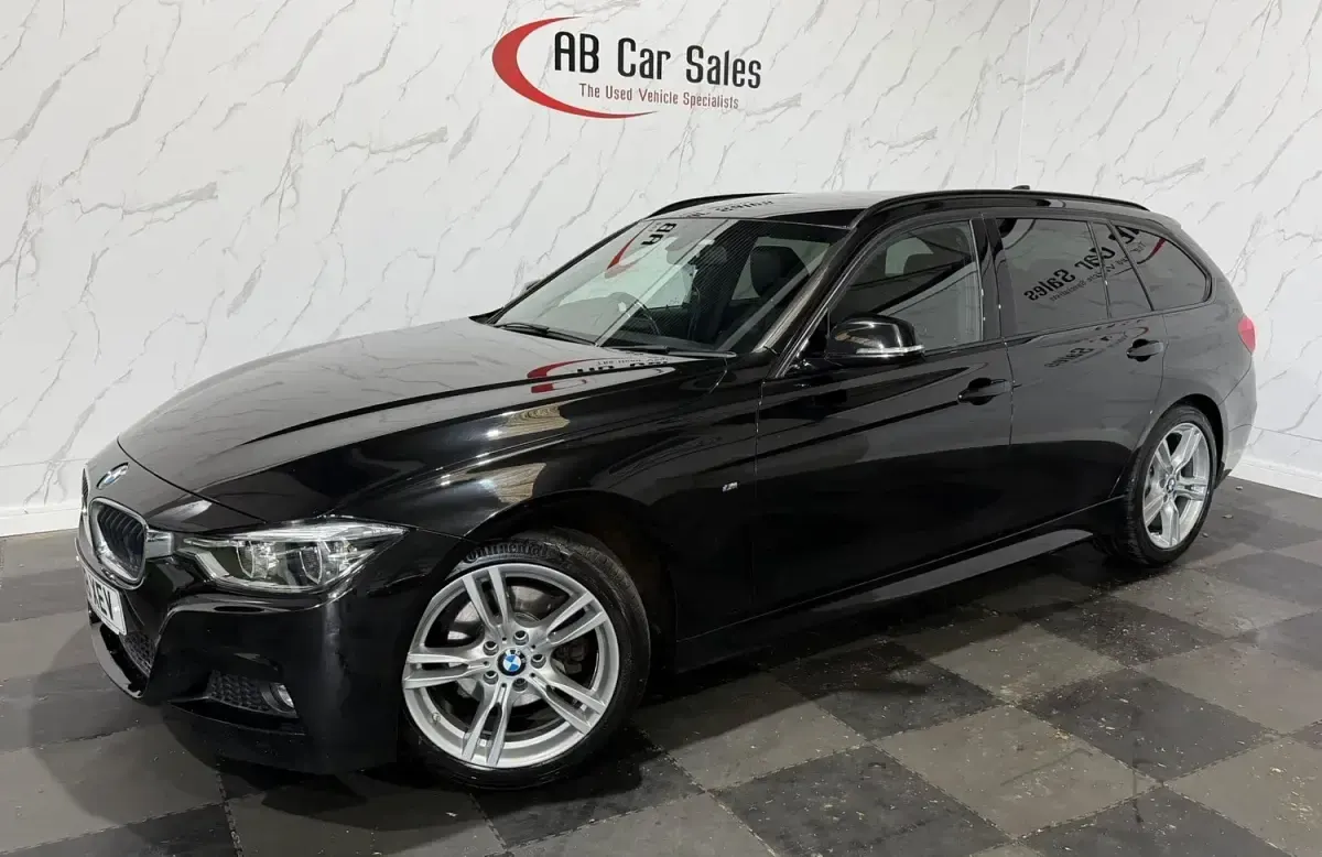 Begagnad BMW 320 M Sport 2018 Svart Kombi