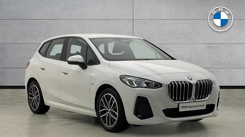 White Used 2025 BMW 220 Active Tourer M Sport MPV | £27,690 - Image 1/4