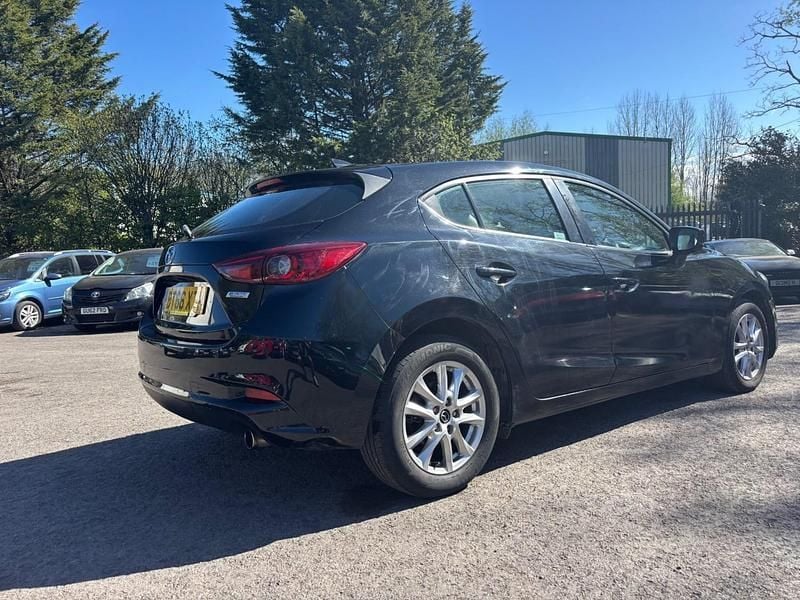 Used Mazda 3 105 HP (77 kW) 2017 Black Hatchback