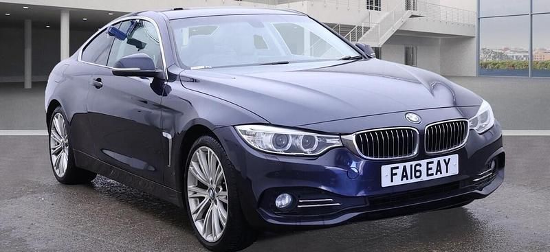 Blue Used 2016 BMW 420 Luxury Line Coupe | £8,495 (Good price) - Image 1/4