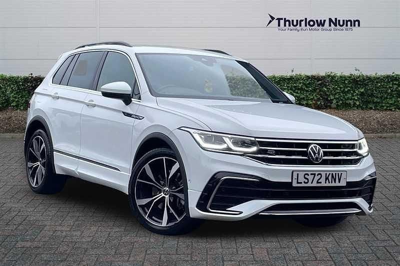 Used VW Tiguan R-line 190 HP (139 kW) 2022 White SUV