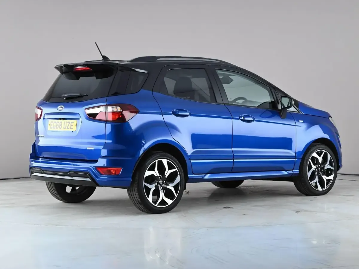 Begagnad Ford Ecosport ST-Line 2019 Blå SUV