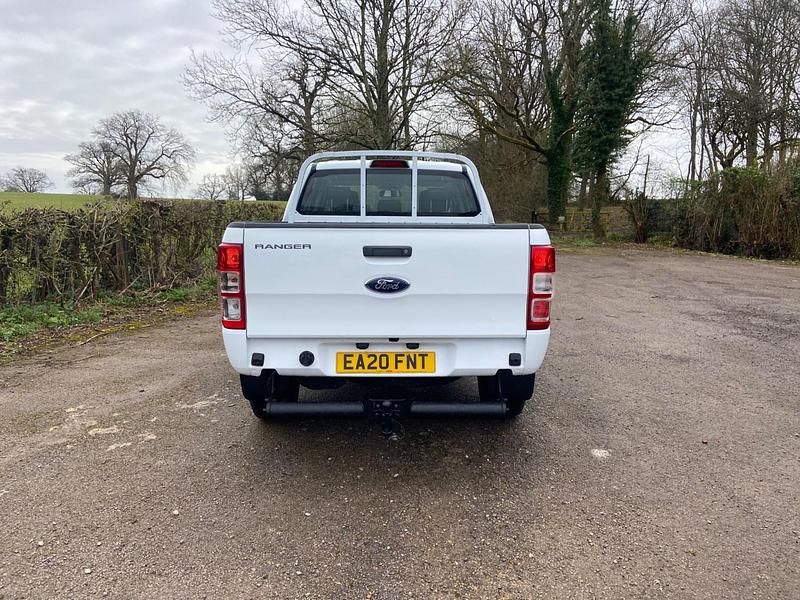 Begagnad Ford Ranger XL 2020 Vit Pickup