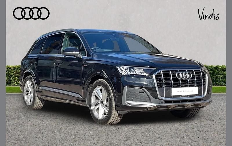 Used Audi Q7 S-Line 228 HP (167 kW) 2024 Black SUV
