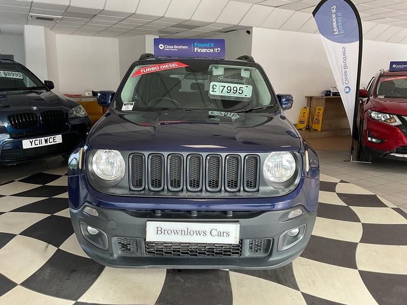 Used Jeep Renegade Longitude 120 HP (88 kW) 2018 Blue SUV