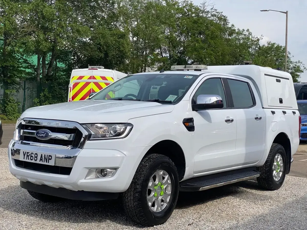 Used Ford Ranger XLT 2018 White Pickup