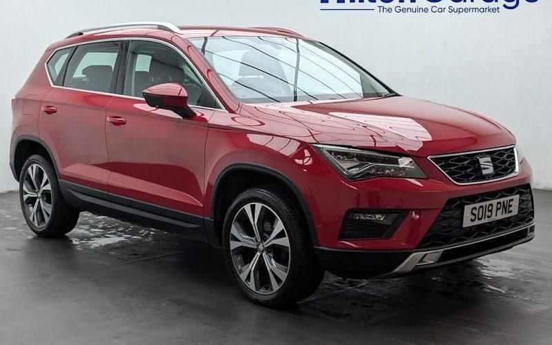 Used Seat Ateca SE Technology 116 HP (85 kW) 2019 Red SUV