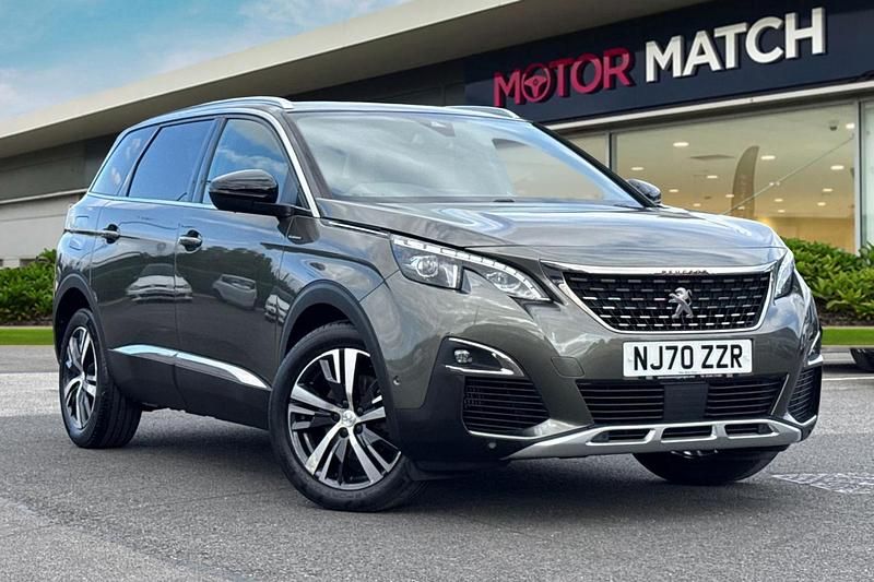 Grey Used 2020 Peugeot 5008 GT-line MPV | £17,850 (Fair price) - Image 1/4