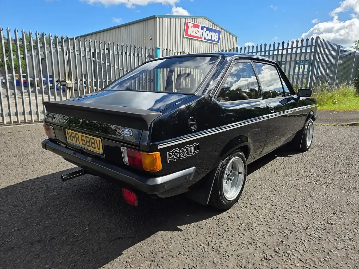 Used Ford Escort RS 1980 Black Sedan