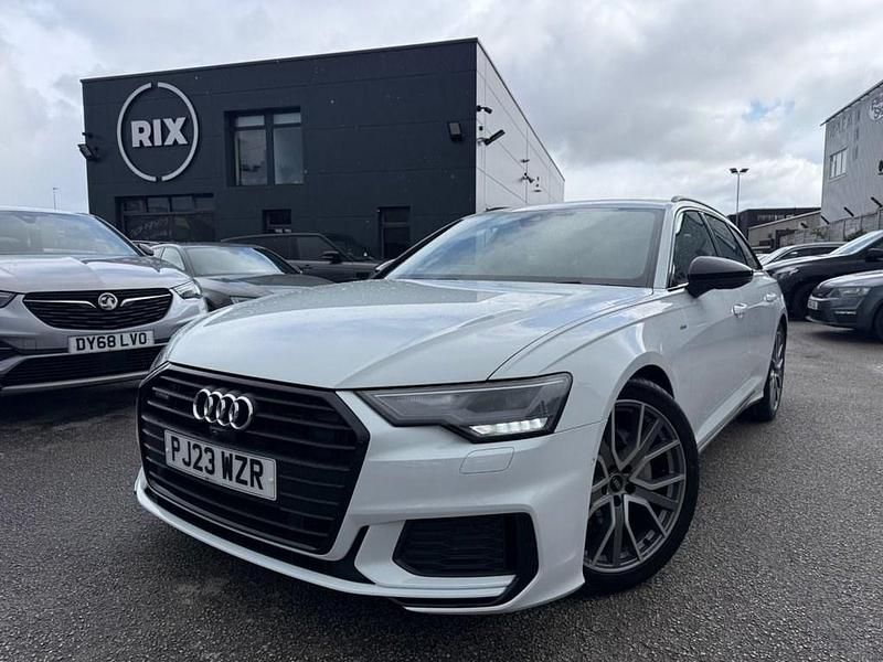 Used Audi A6 Black Edition 204 HP (150 kW) 2023 White Estate