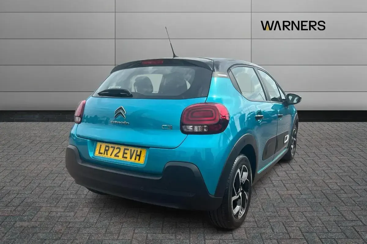 Used Citroën C3 PureTech 108 HP (79 kW) 2022 Blue Hatchback