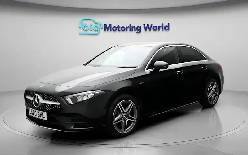 Used Mercedes A250 AMG line 259 HP (190 kW) 2020 Black Sedan