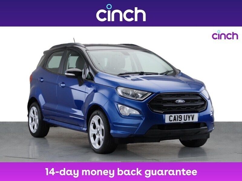 Blue Used 2019 Ford Ecosport ST-Line SUV | £10,599 (Fair price) - Image 1/3