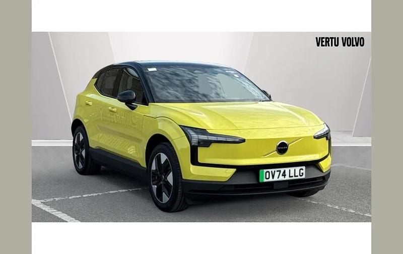 Yellow Used 2024 Volvo EX30 Plus SUV | £25,513 (Good price) - Image 1/4