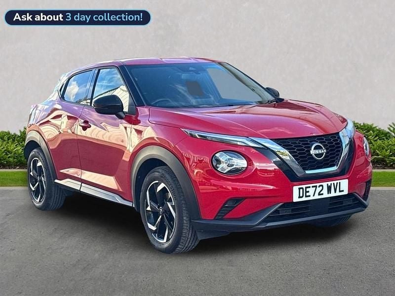 Red Used 2022 Nissan Juke N-Connecta SUV | £13,469 (Fair price) - Image 1/4