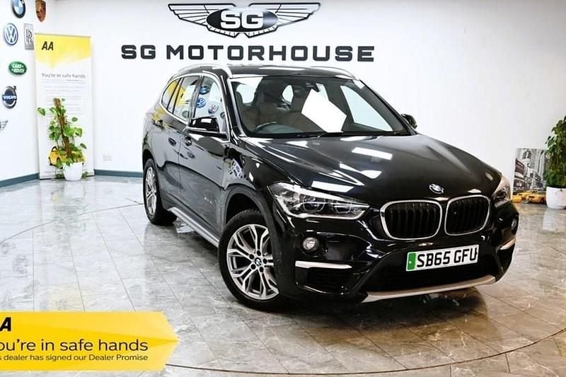 Black Used 2015 BMW X1 xLine SUV | £11,395 (Fair price) - Image 1/1